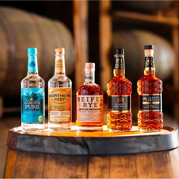 Mix Bottles Distillery Alberta  Development