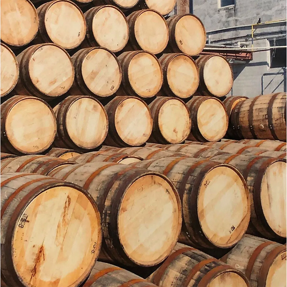 Whisky Barrels Stacked Alberta  Content