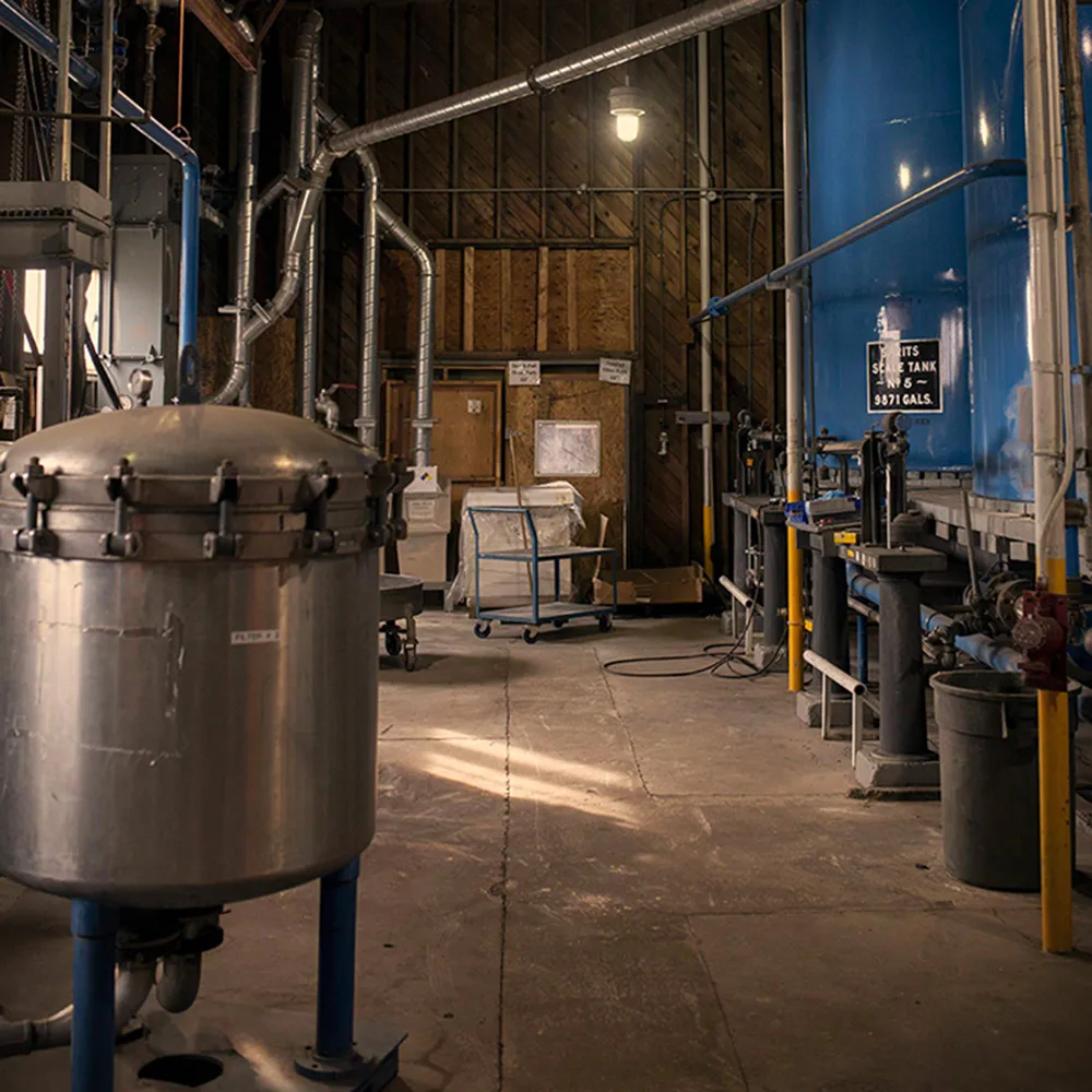 Distillation Room Equipment Pipes Alberta