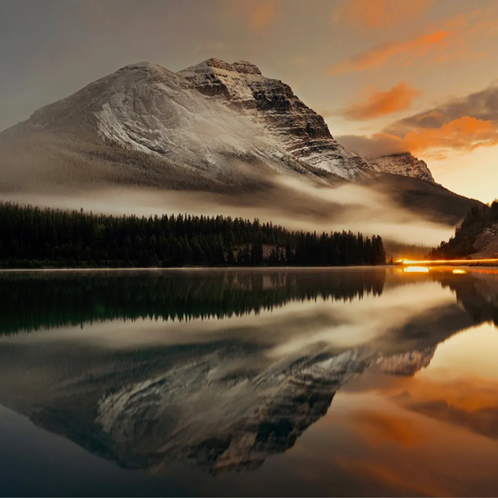 mountain-lake-reflection-alberta