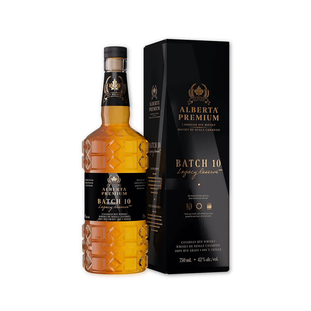 Premium Batch 10 Legacy Reserve Bottle Box Alberta SEO